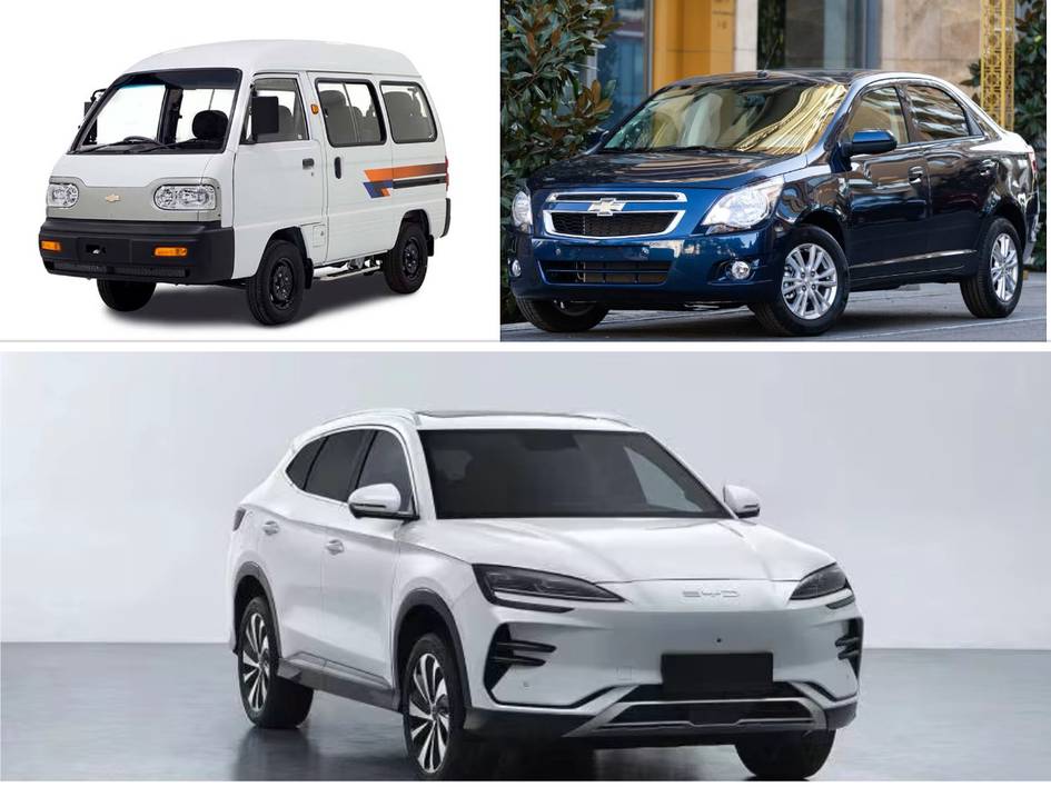 Ўзбекистон автомобиль саноати: UzAutoMotors ишлаб чиқаришни қисқартирди, BYD’да кескин ўсиш кузатилди